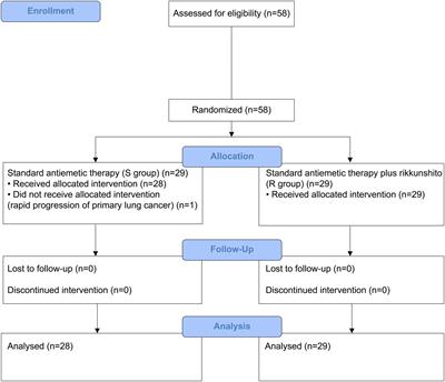Rikkunshito for Preventing Chemotherapy-Induced Nausea and Vomiting in Lung Cancer Patients: Results from 2 Prospective, Randomized Phase 2 Trials
